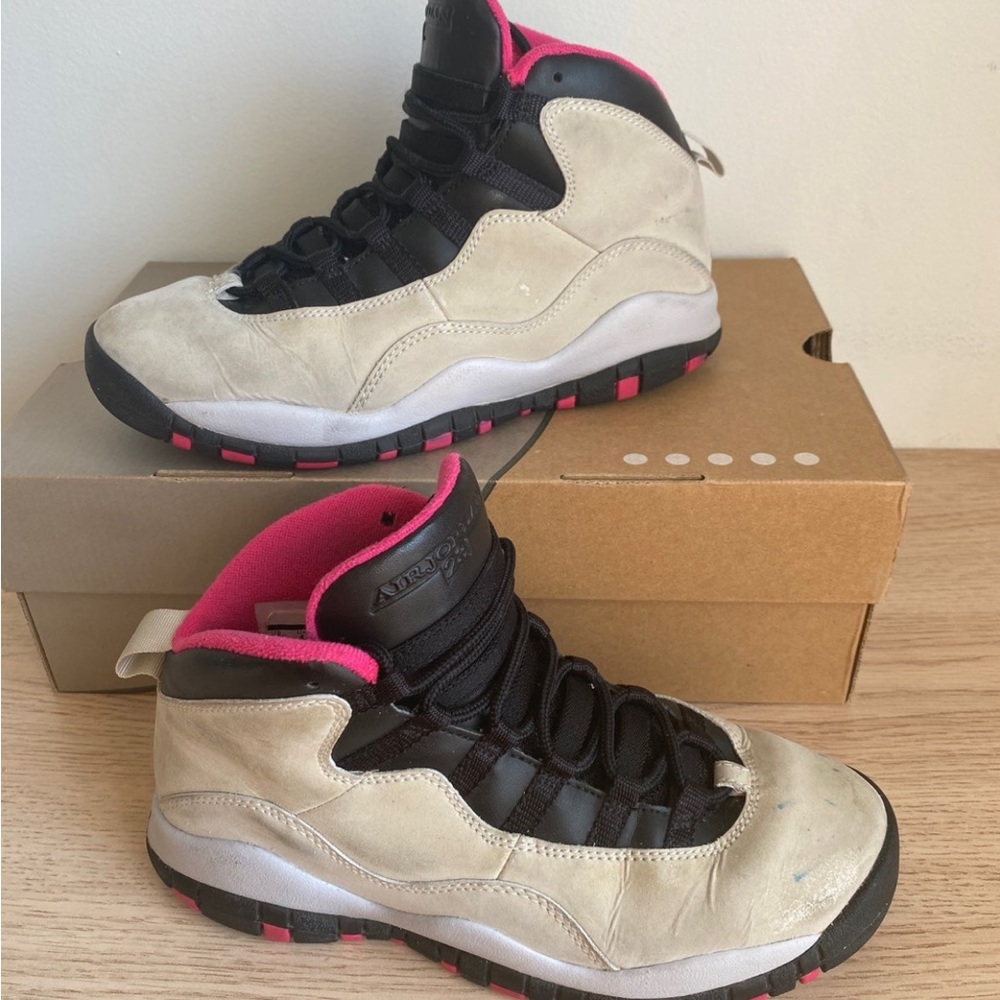 2015 Nike Air Jordan 10 Retro  "Vivid Pink" | 4.5 Y- 6 W